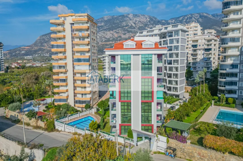 Квартира 3+1 в Махмутларе – линейная с отдельной кухней меблированная 3 