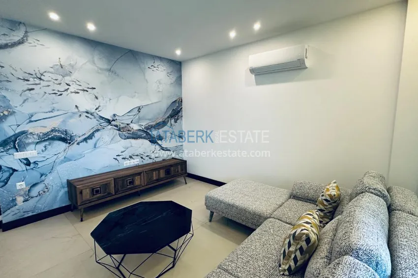 Purchase  Дуплекс-пентхаус 2+1 с дизайнерским ремонтом в премиальном комплексе в Алании, район Оба 4 