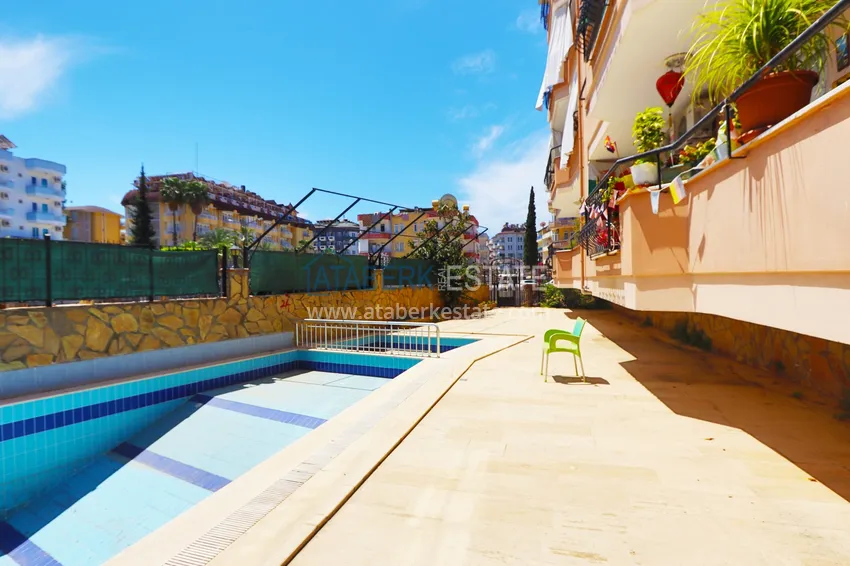 Двухуровневый пентхаус 4+1 в Алании, район Оба - с мебелью в 250 метрах от моря  7 