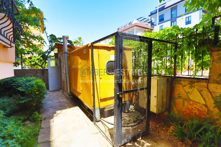 Двухуровневый пентхаус 4+1 в Алании, район Оба - с мебелью в 250 метрах от моря  9 