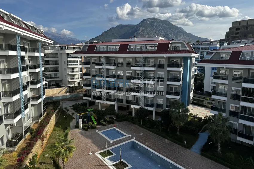 Purchase Duplex Penthouse for Unfurnished Long Term Rental in Alanya, Kestel District B22 23 