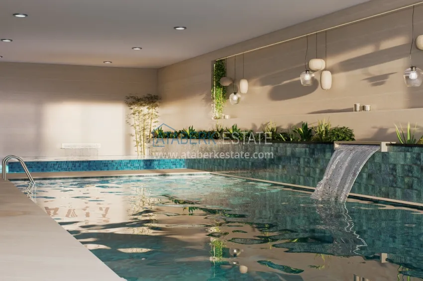 Инвестиционная недвижимость в Алании, район Кестель - квартиры от застройщика с видом на море 40 