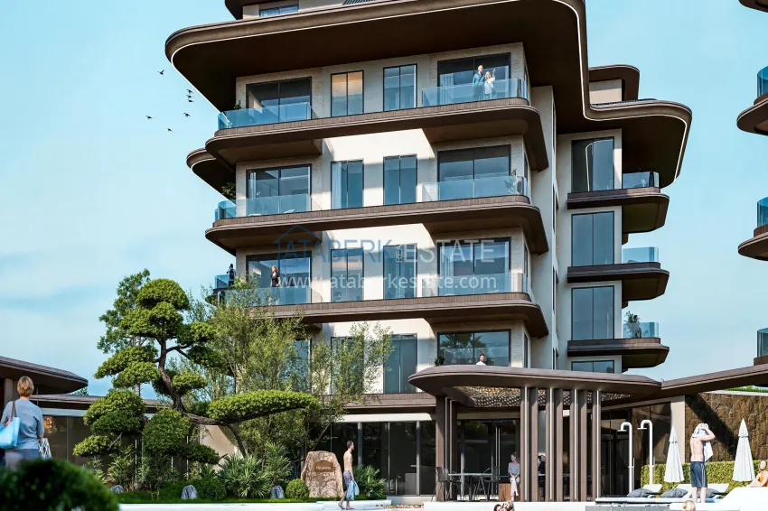 Инвестиционная недвижимость в Алании, район Кестель - квартиры от застройщика с видом на море 14 