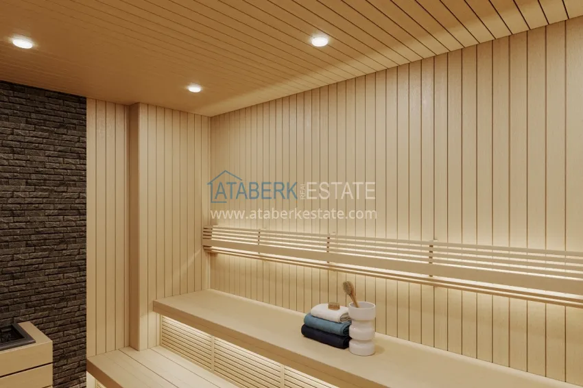 Инвестиционная недвижимость в Алании, район Кестель - квартиры от застройщика с видом на море 46 