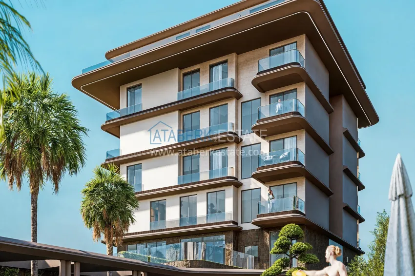 Инвестиционная недвижимость в Алании, район Кестель - квартиры от застройщика с видом на море 22 