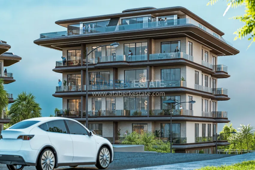 Инвестиционная недвижимость в Алании, район Кестель - квартиры от застройщика с видом на море 25 