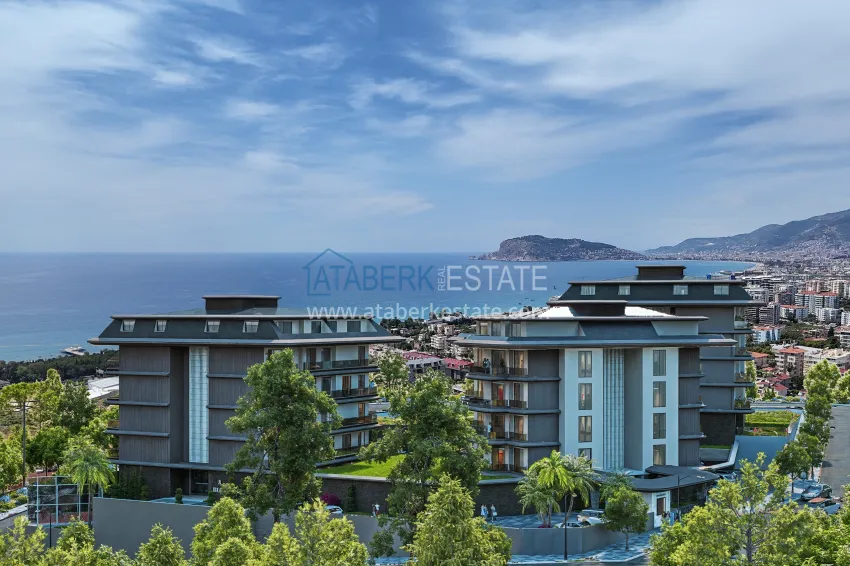 Инвестиционная недвижимость в Алании, район Кестель - квартиры от застройщика с видом на море 7 