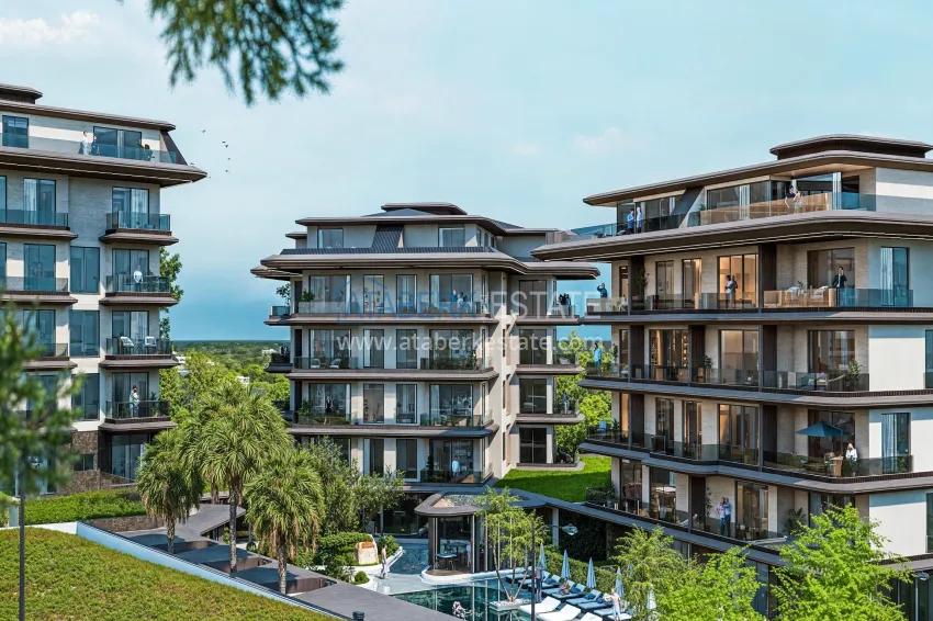 Инвестиционная недвижимость в Алании, район Кестель - квартиры от застройщика с видом на море 8 