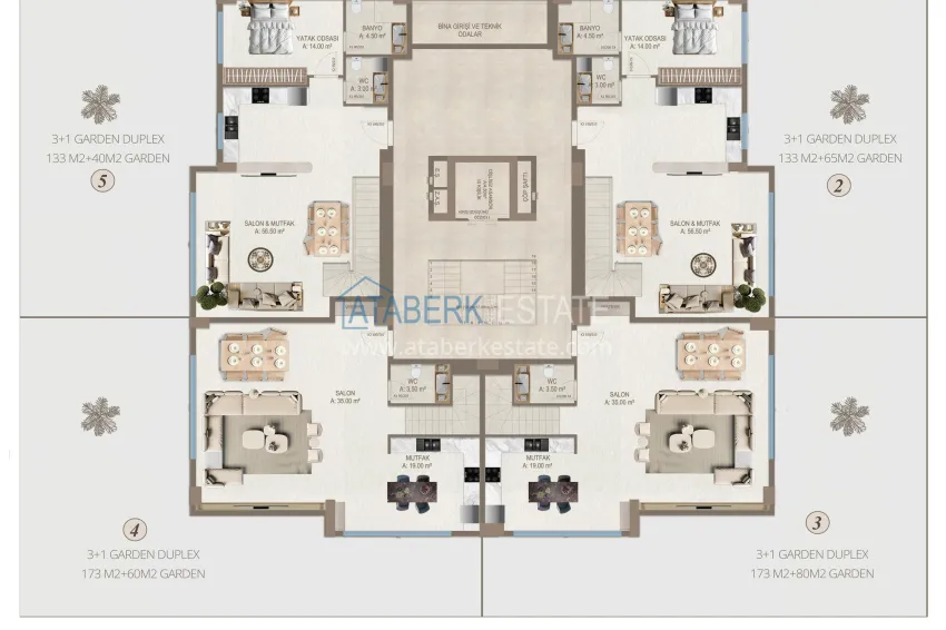 Buy cheap Инвестиционная недвижимость в Алании, район Кестель - квартиры от застройщика с видом на море 2 