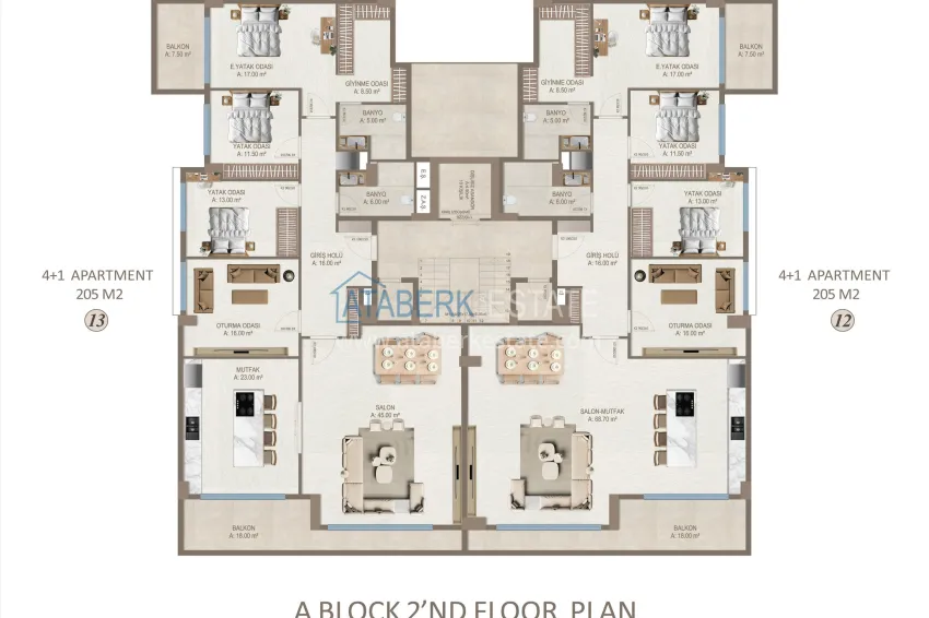 Buy cheap Инвестиционная недвижимость в Алании, район Кестель - квартиры от застройщика с видом на море 4 
