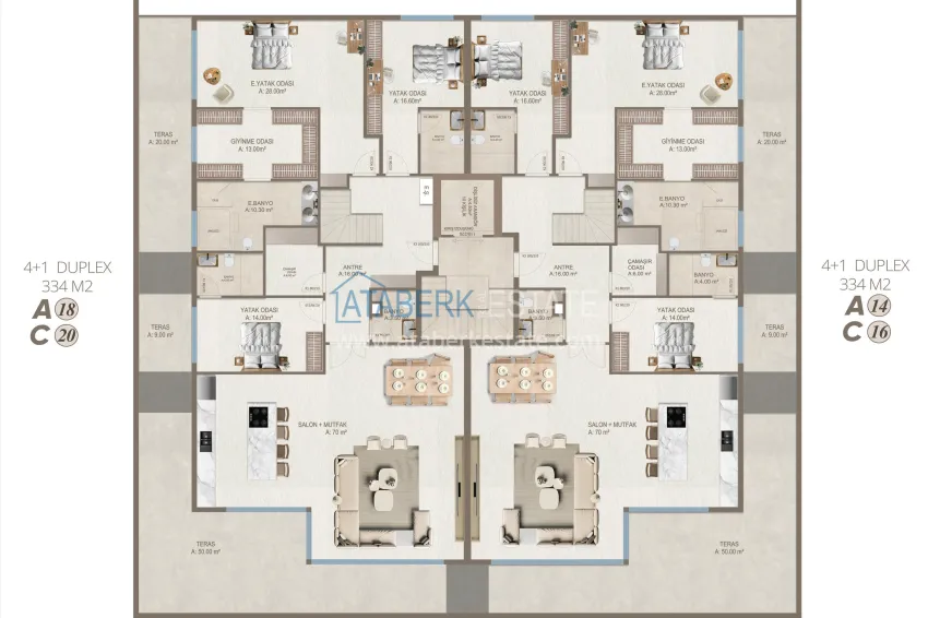 Buy cheap Инвестиционная недвижимость в Алании, район Кестель - квартиры от застройщика с видом на море 6 