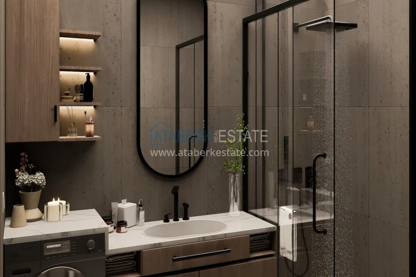 Purchase Инвестиционная недвижимость в Алании, район Кестель - квартиры от застройщика с видом на море 6 