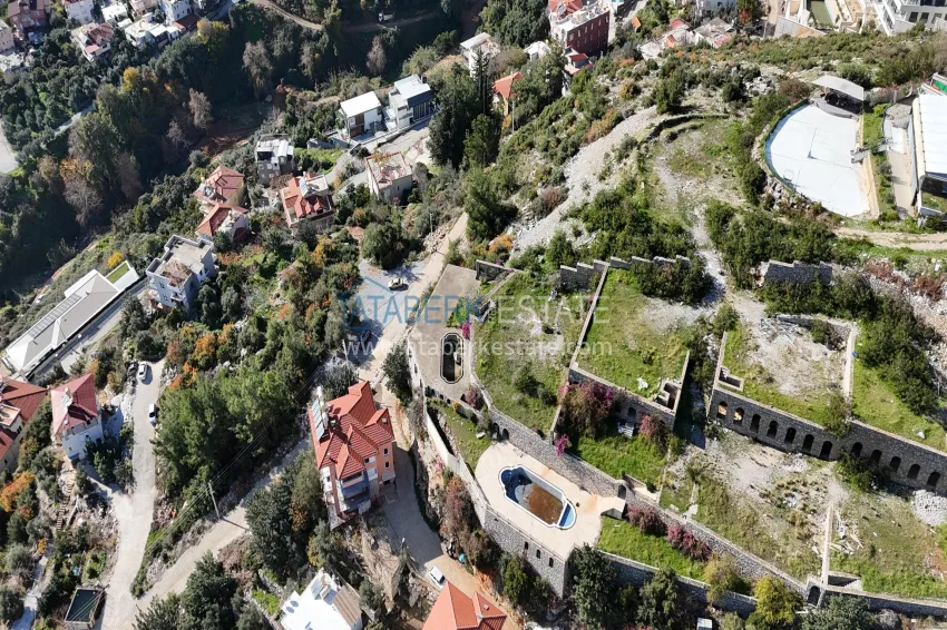 Building land in Alanya, Tepe district with panoramic views 6 