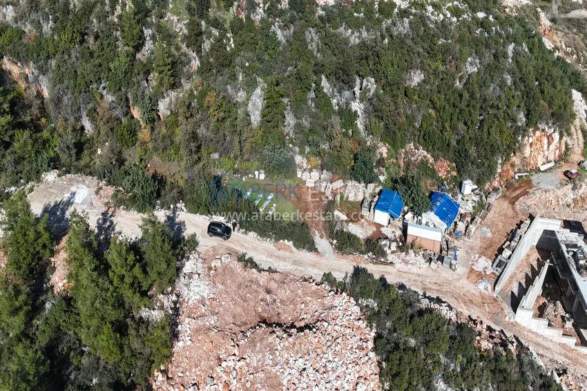 A plot of land in Alanya, Tepe district with views 8 