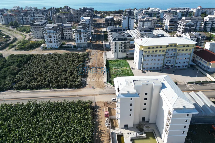 Turnkey apartments under construction in Alanya, Kargicak district 2 