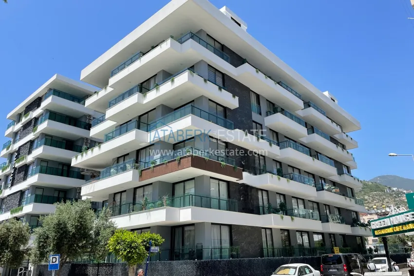 A new investment-attractive project in the center of Alanya - Cleopatra beach area 1