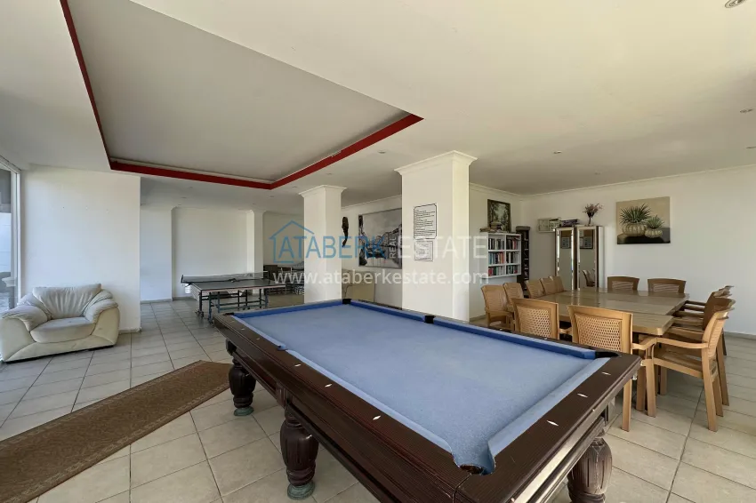 One bedroom apartment with furniture in Cikcilli district, Alanya 13 