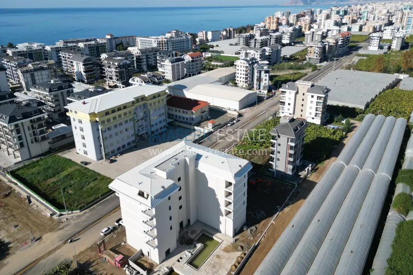 Turnkey apartments under construction in Alanya, Kargicak district 1 