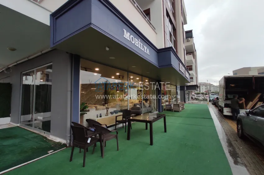 Purchase Commercial real estate in Alanya - shops with tenants, suitable for citizenship 2