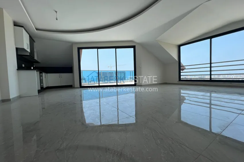 Purchase Penthouse duplex 3+2 with open sea views in Mahmutlar. Citizenship Real Estate 3