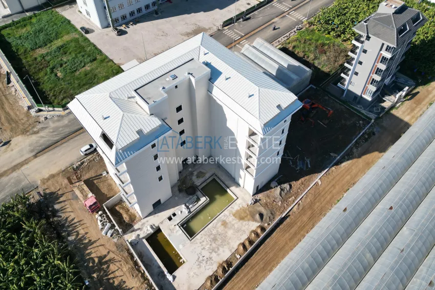 Turnkey apartments under construction in Alanya, Kargicak district 4 