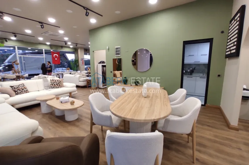 Purchase Commercial real estate in Alanya - shops with tenants, suitable for citizenship 7