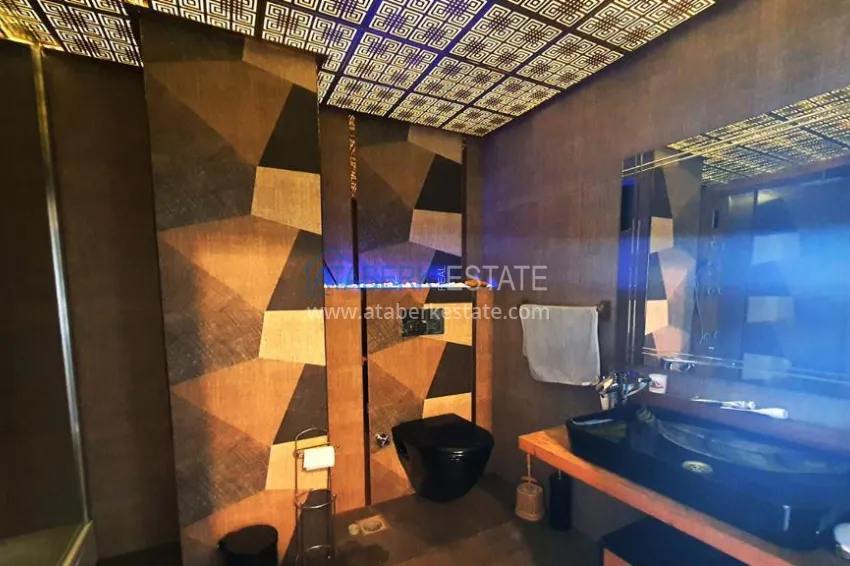 Purchase Two-level penthouse 5+2 in the Oba area — furnished, suitable for citizenship 9