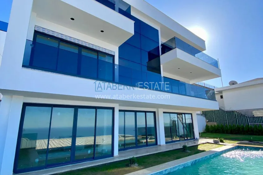 4+1 premium villas in Alanya, Bektash district — citizenship property 1