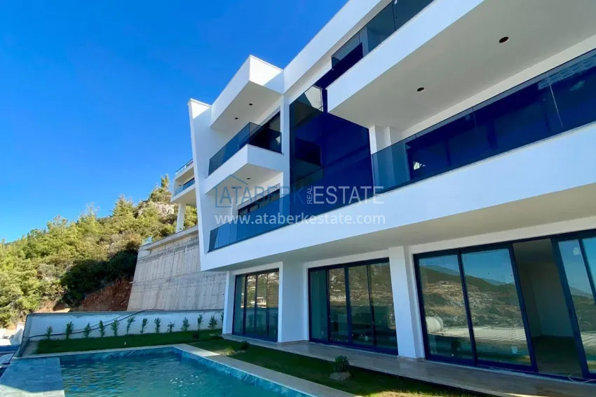 4+1 premium villas in Alanya, Bektash district — citizenship property 2