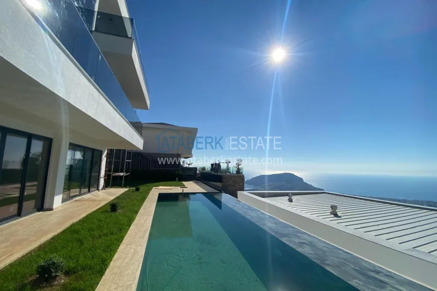 4+1 premium villas in Alanya, Bektash district — citizenship property 4
