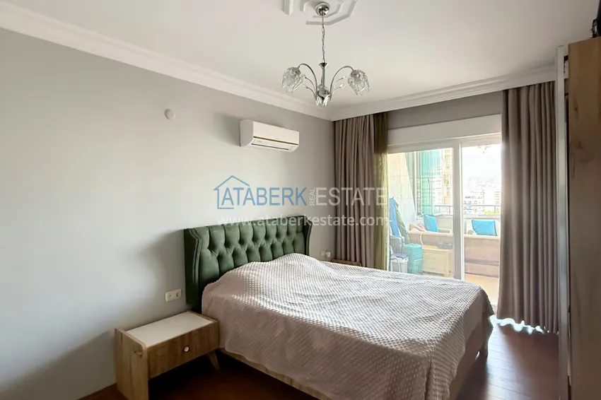 Purchase  2+1 apartment in Tosmur - furnished, with sea and mountain views, suitable for a residence permit 11 