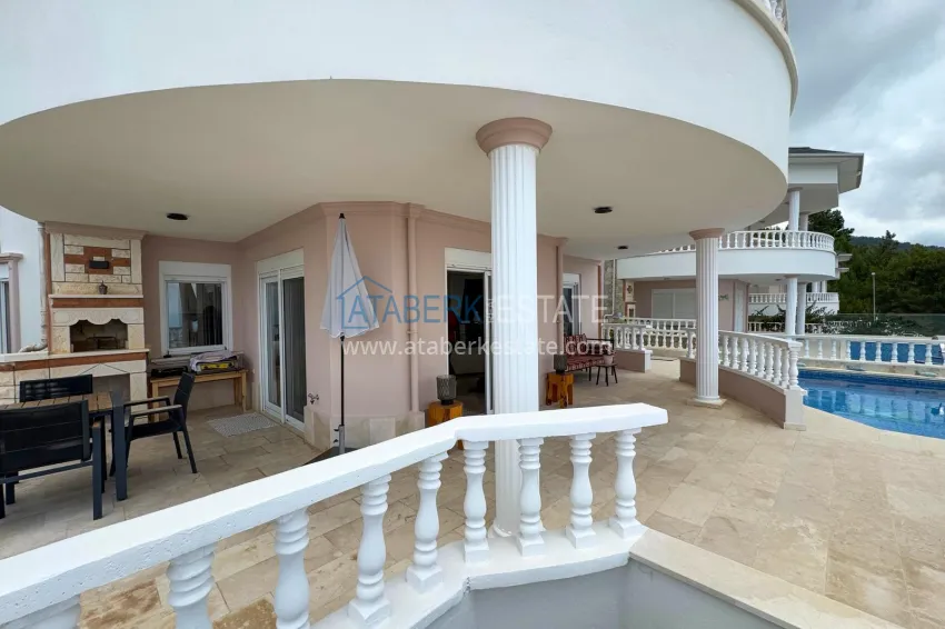 4+1 villa in Alanya, Bektash district - with panoramic views, under a residence permit 12