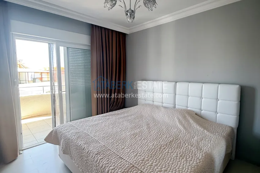 Purchase  2+1 apartment in Tosmur - furnished, with sea and mountain views, suitable for a residence permit 13 