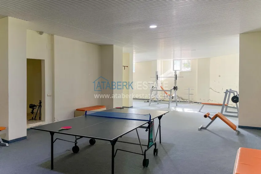 2+1 apartment in Tosmur - furnished, with sea and mountain views, suitable for a residence permit 14 