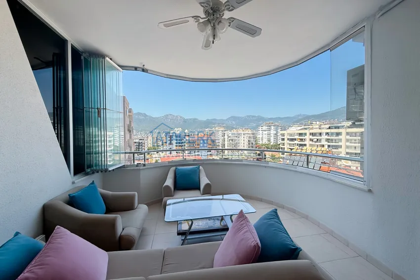 Purchase  2+1 apartment in Tosmur - furnished, with sea and mountain views, suitable for a residence permit 19 