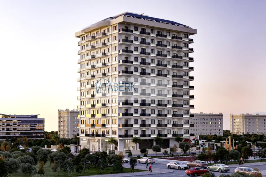 Apartments from a developer in Mahmutlar - investment property suitable for citizenship 1 