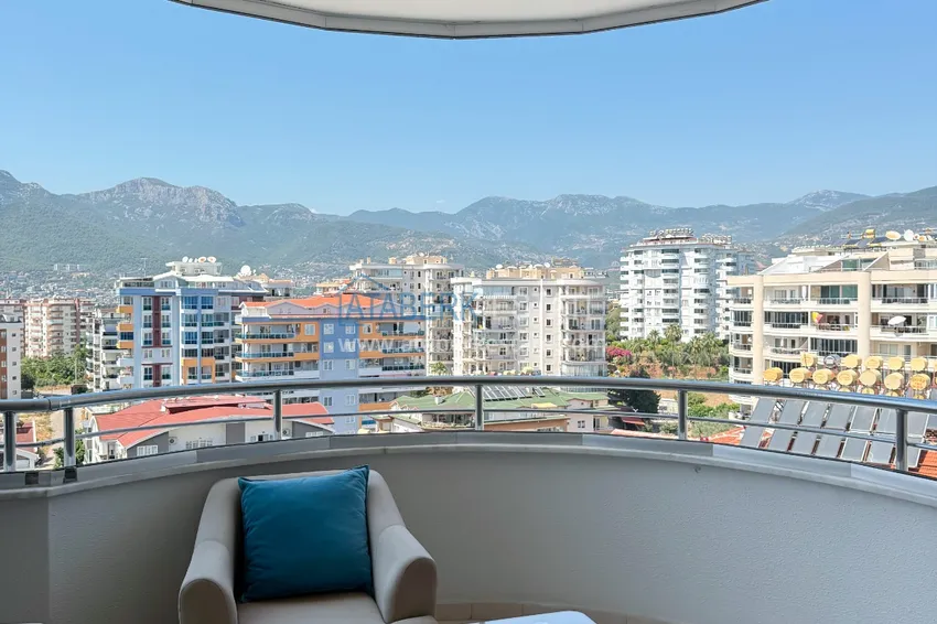 Purchase  2+1 apartment in Tosmur - furnished, with sea and mountain views, suitable for a residence permit 21 