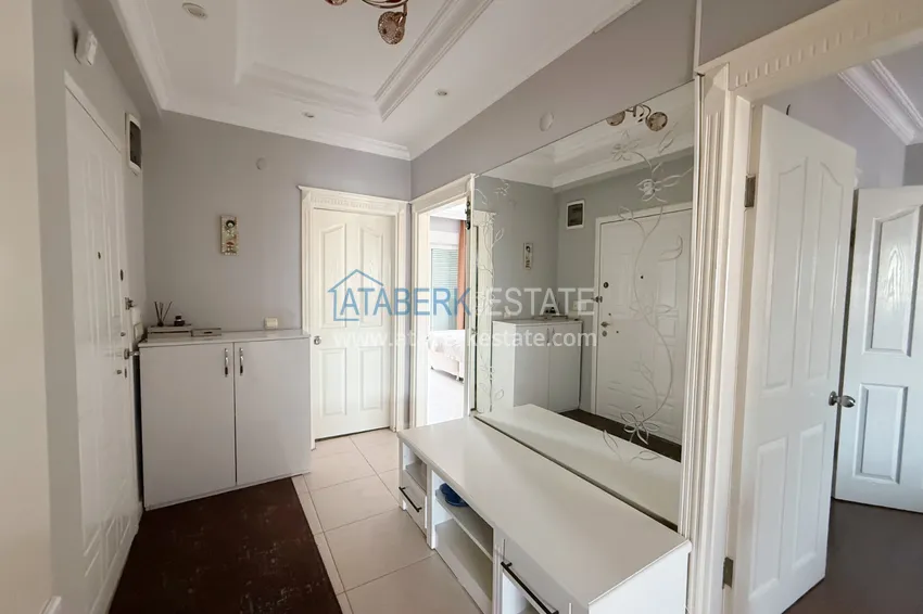 Purchase  2+1 apartment in Tosmur - furnished, with sea and mountain views, suitable for a residence permit 2 