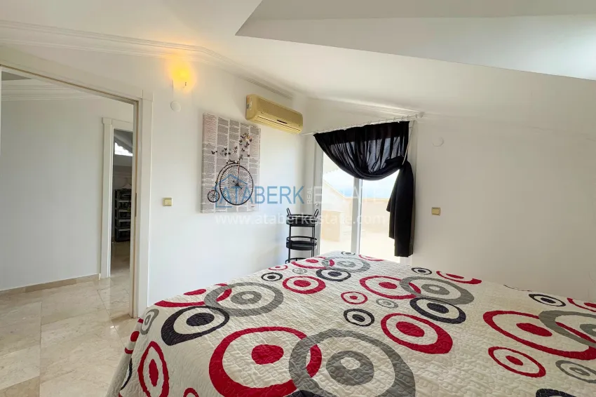 Purchase 4+1 villa in Alanya, Bektash district - with panoramic views, under a residence permit 26