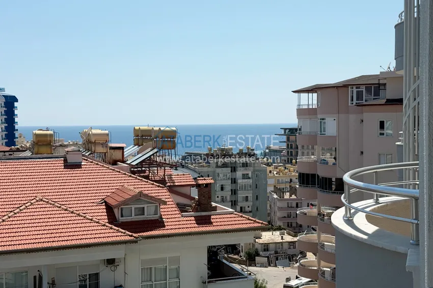 Purchase  2+1 apartment in Tosmur - furnished, with sea and mountain views, suitable for a residence permit 25 
