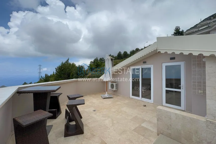 Purchase 4+1 villa in Alanya, Bektash district - with panoramic views, under a residence permit 28