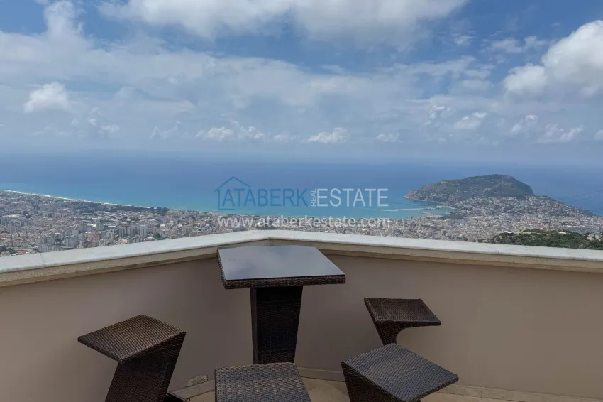Purchase 4+1 villa in Alanya, Bektash district - with panoramic views, under a residence permit 31