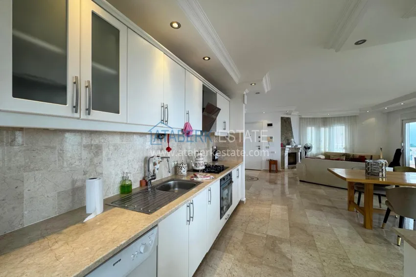 Purchase 4+1 villa in Alanya, Bektash district - with panoramic views, under a residence permit 3