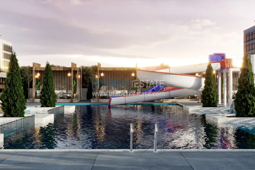 Apartments from a developer in Mahmutlar - investment property suitable for citizenship 4 