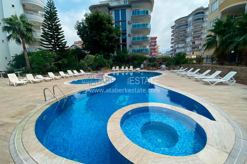 2+1 apartment in Tosmur - furnished, with sea and mountain views, suitable for a residence permit 4 