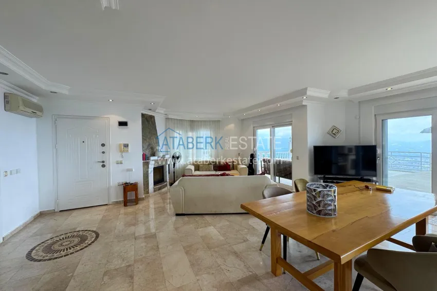 Purchase 4+1 villa in Alanya, Bektash district - with panoramic views, under a residence permit 4