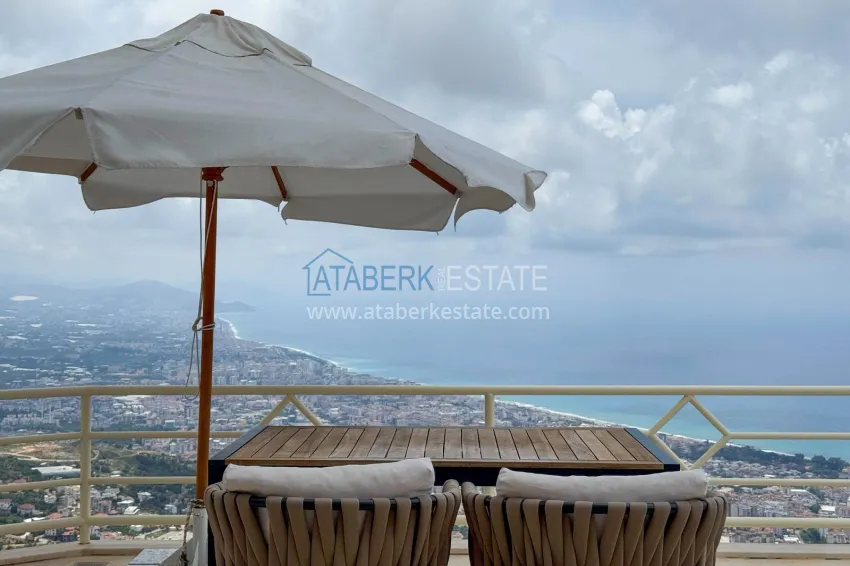 4+1 villa in Alanya, Bektash district - with panoramic views, under a residence permit 7
