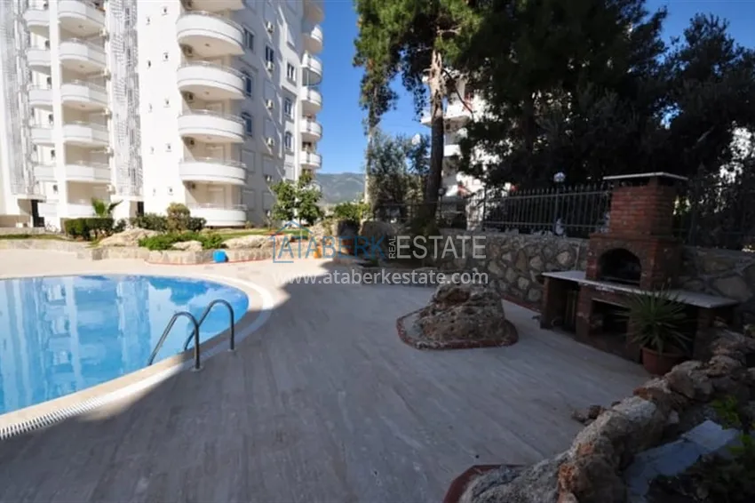 2+1 apartment in Tosmur - furnished, with sea and mountain views, suitable for a residence permit 7 