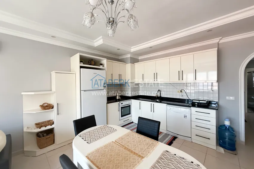 Purchase  2+1 apartment in Tosmur - furnished, with sea and mountain views, suitable for a residence permit 9 