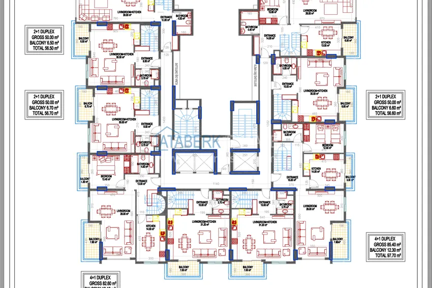 Buy cheap Apartments from a developer in Mahmutlar - investment property suitable for citizenship 4 